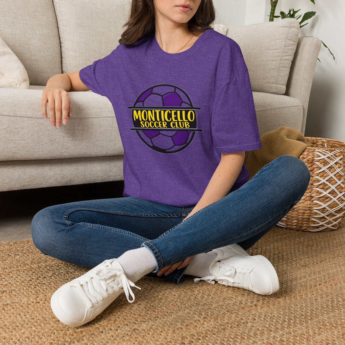 Monticello Soccer Club T-Shirt — Adult Team Support Tee
