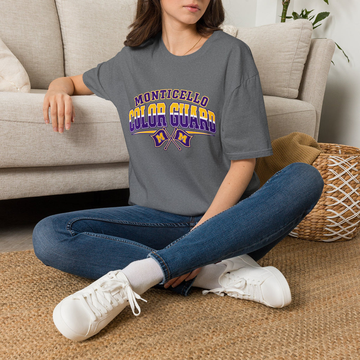 Monticello Color Guard T-Shirt — School Spirit Tee