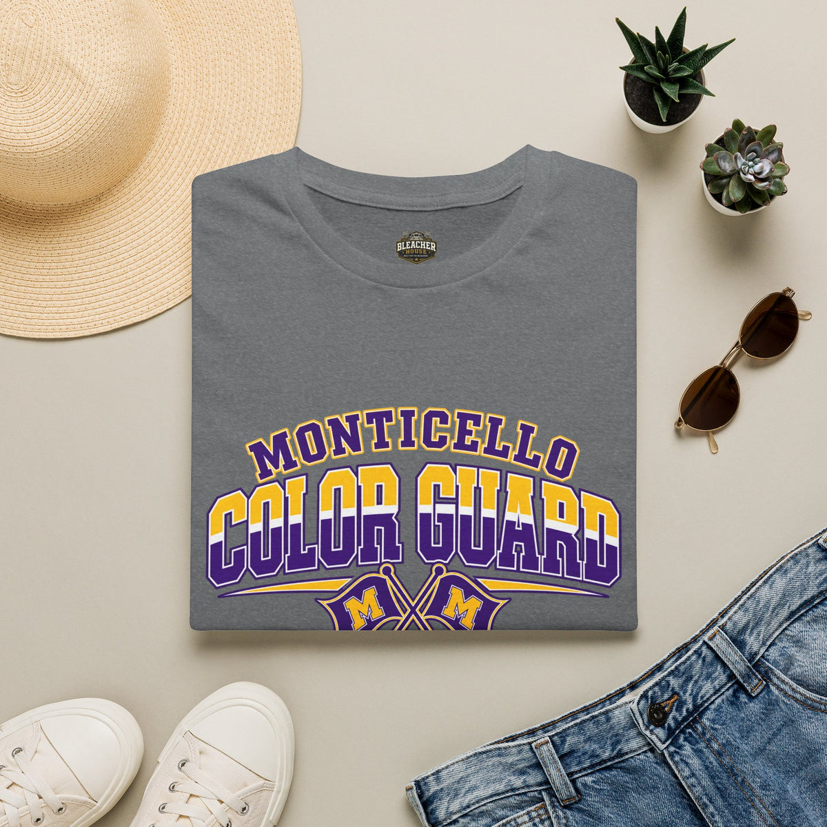 Monticello Color Guard T-Shirt — School Spirit Tee