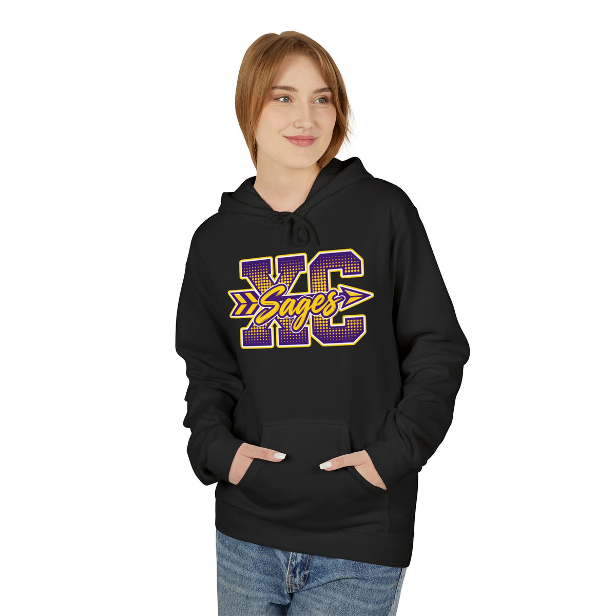 Cross Country Sages Hoodie — Vintage Sweatshirt