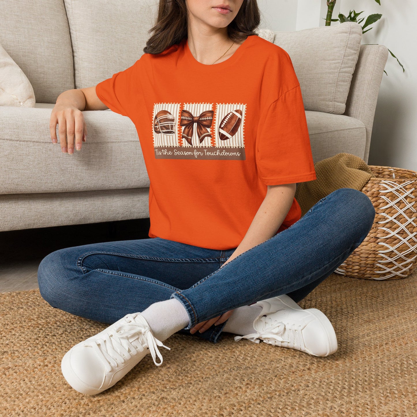 Football Holiday T-Shirt — 'Tis the Season for Touchdowns