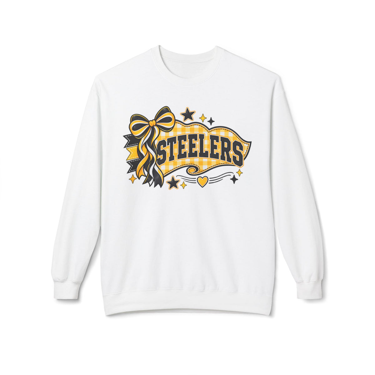 Steelers Ribbon Crewneck Sweatshirt