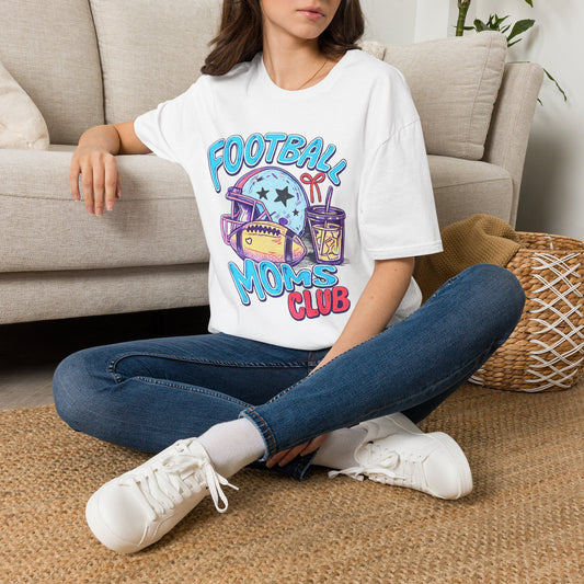 Football Moms Club T Shirt