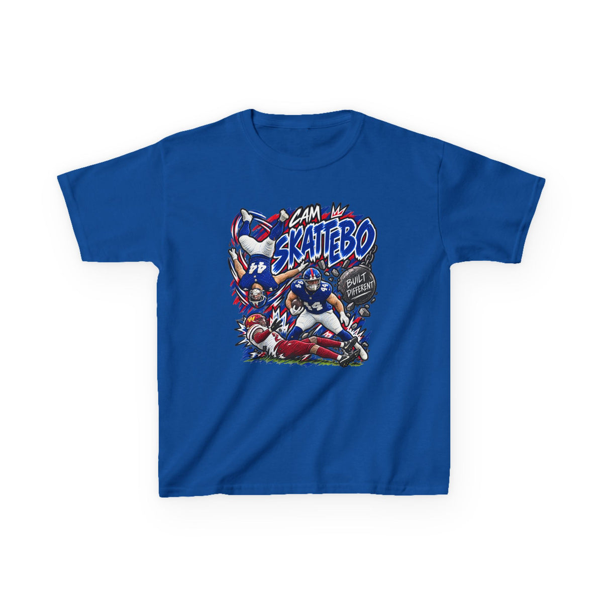 YOUTH Cam Skattebo Graphic T-Shirt - Sunday Standouts Sketch Series