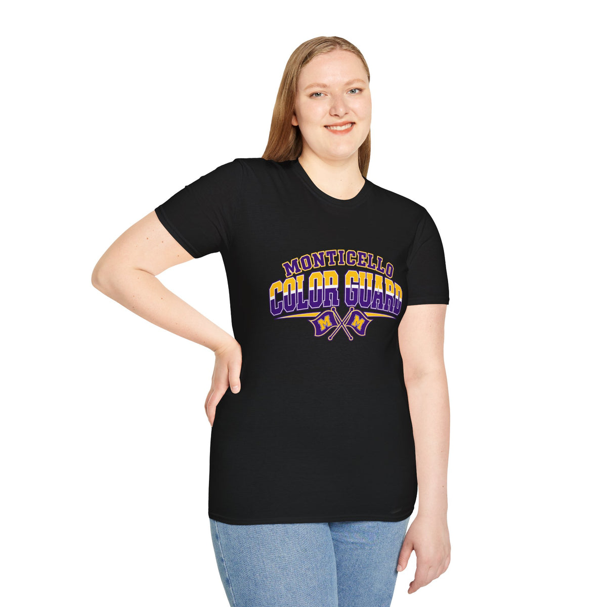 Monticello Color Guard T-Shirt — School Spirit Tee