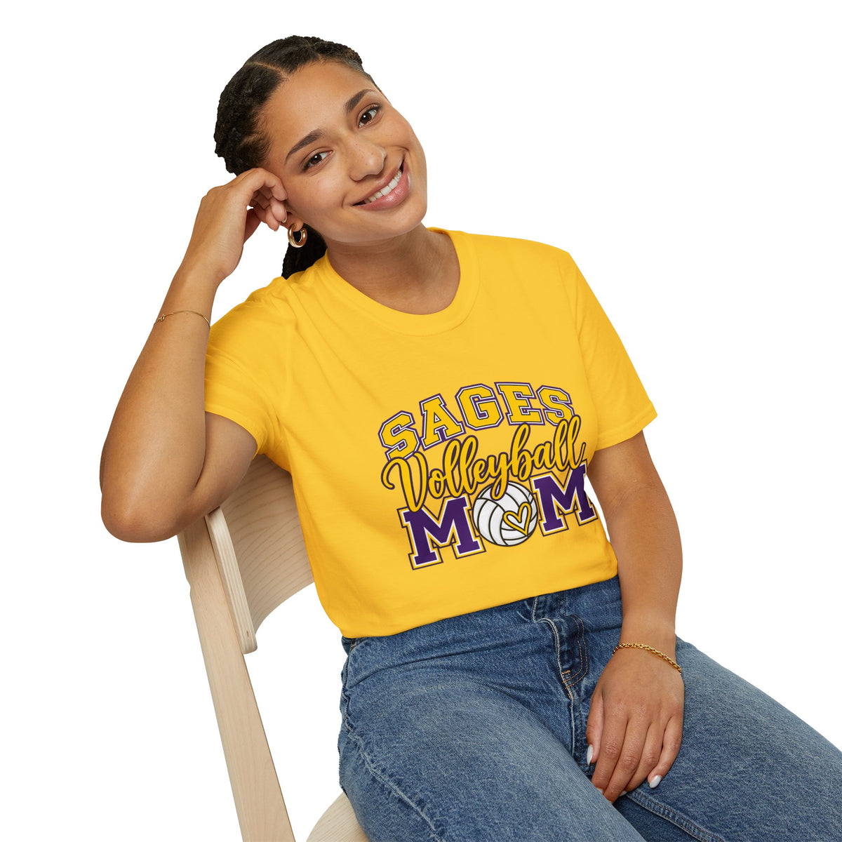 Sages Volleyball Mom Tshirt