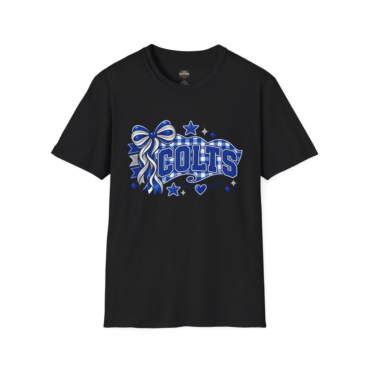 Colts Ribbon & Banner T-Shirt — Team Spirit Tee