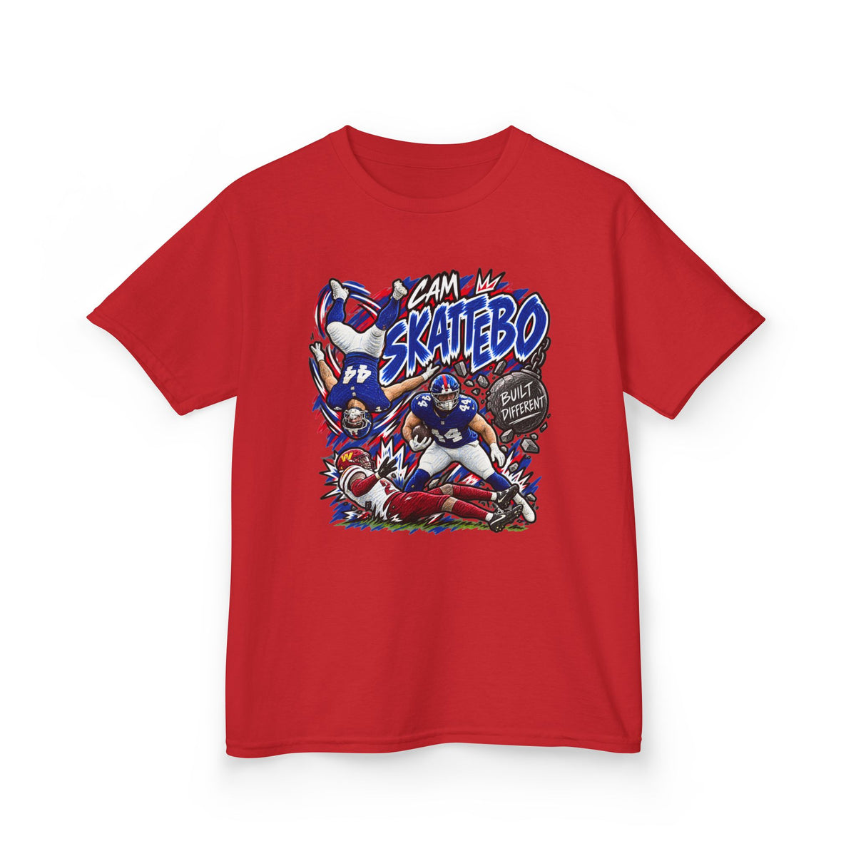 YOUTH Cam Skattebo Graphic T-Shirt - Sunday Standouts Sketch Series