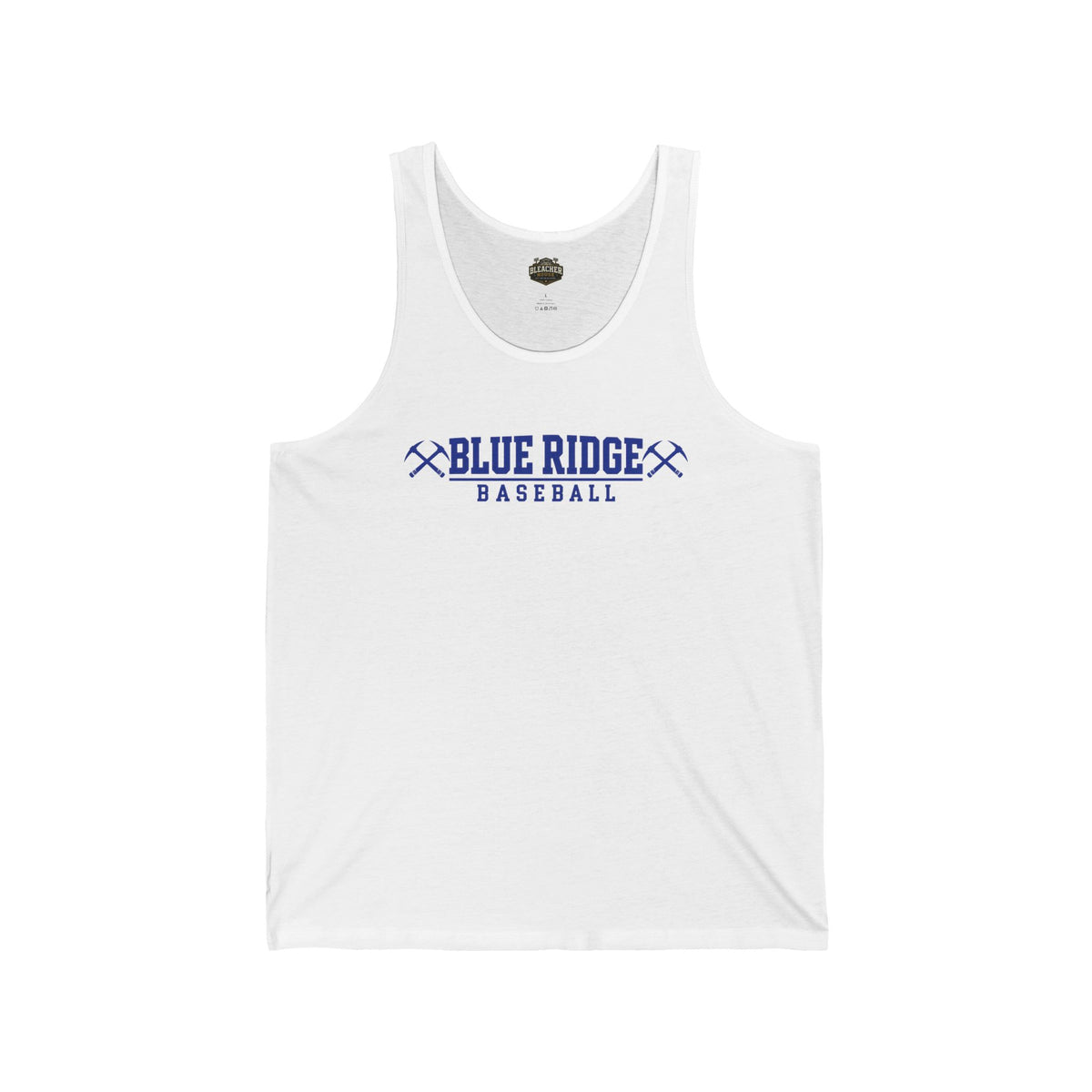 Blue Ridge Baseball Tank Top — Team Logo Athletic Jersey Tank