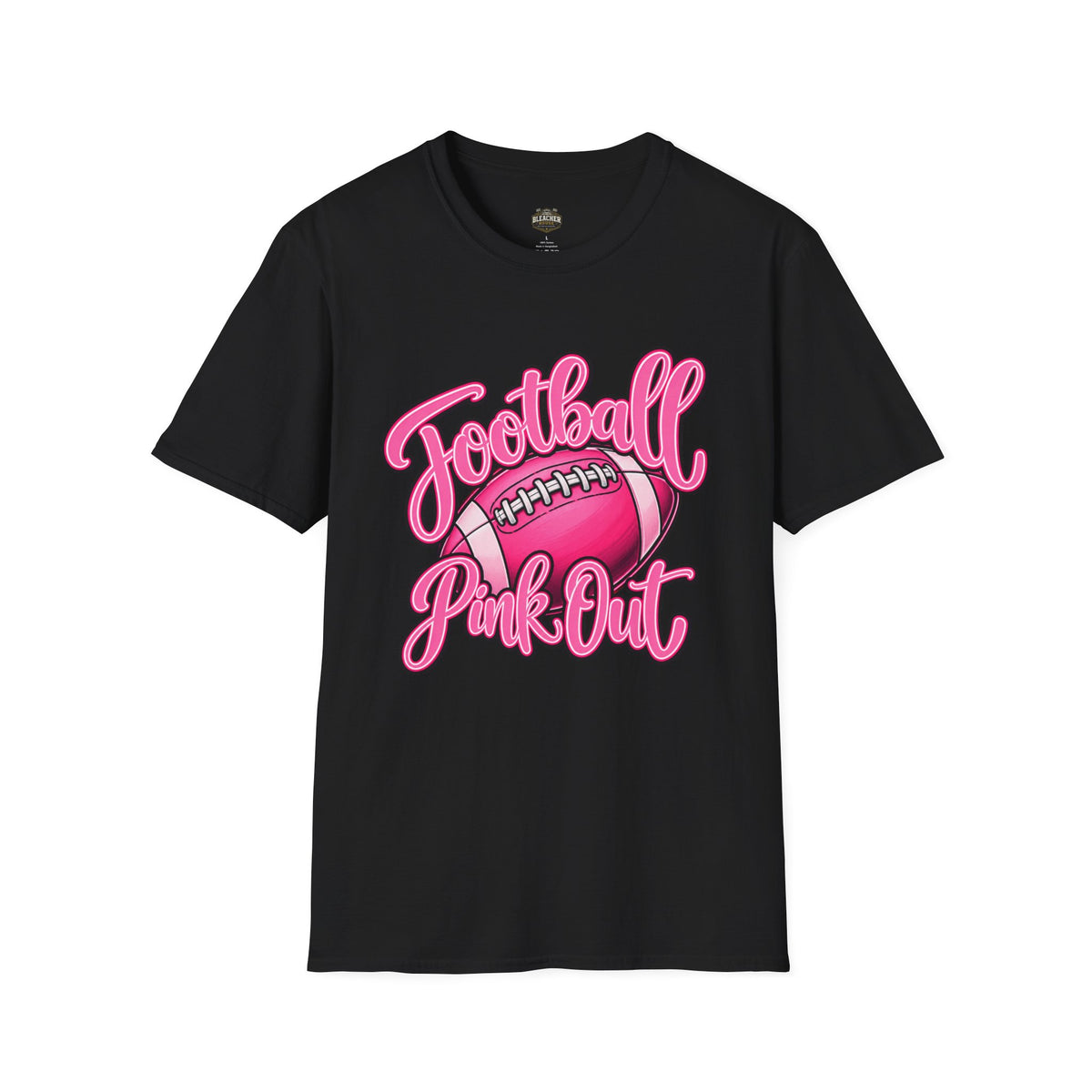 Football Pink Out T-Shirt — Pink Football Game Day Tee