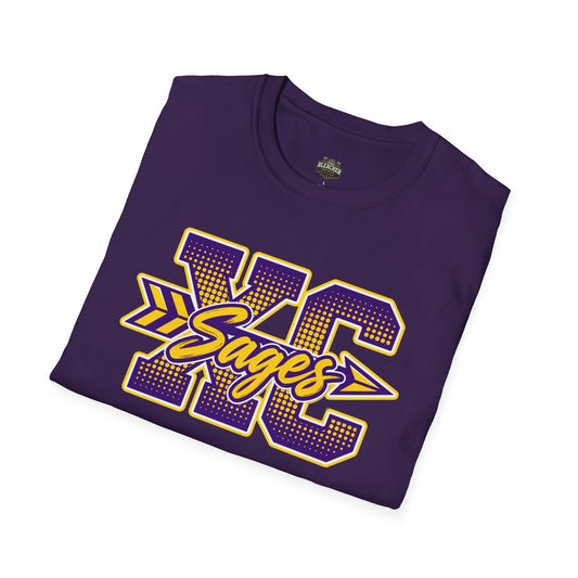 XC Sages Graphic T-Shirt — Cross Country Team Spirit Tee