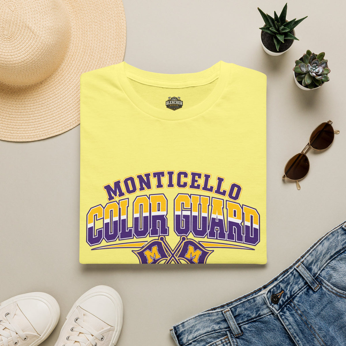 Monticello Color Guard T-Shirt — School Spirit Tee