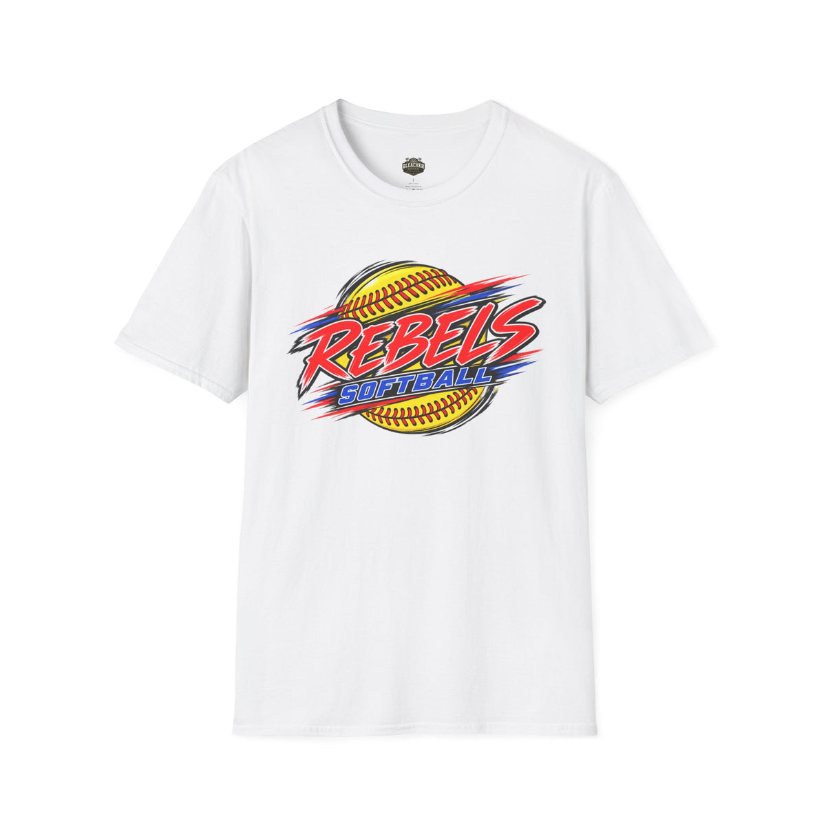 Rebels Softball T-Shirt — Bold Team Graphic Tee