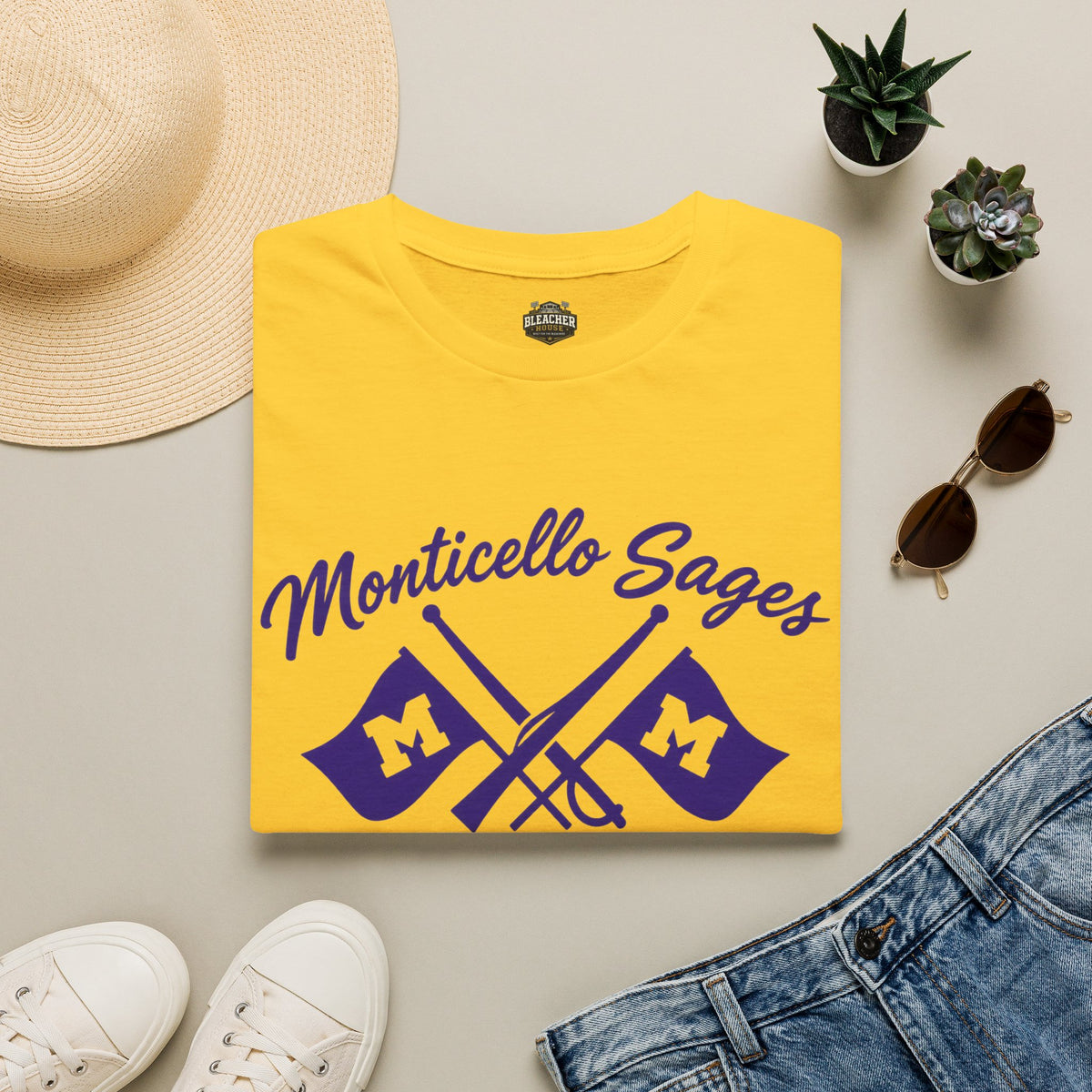 Monticello Sages Aesthetic Color Guard T-Shirt