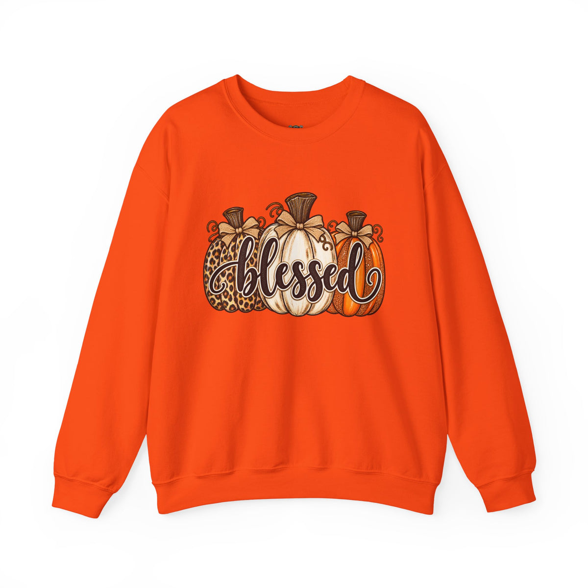 Blessed Pumpkin Sweatshirt — Fall Autumn Crewneck
