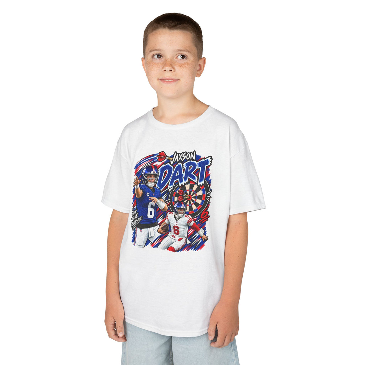 YOUTH Jaxson Dart Graphic T-Shirt - Sunday Standouts Sketch Series