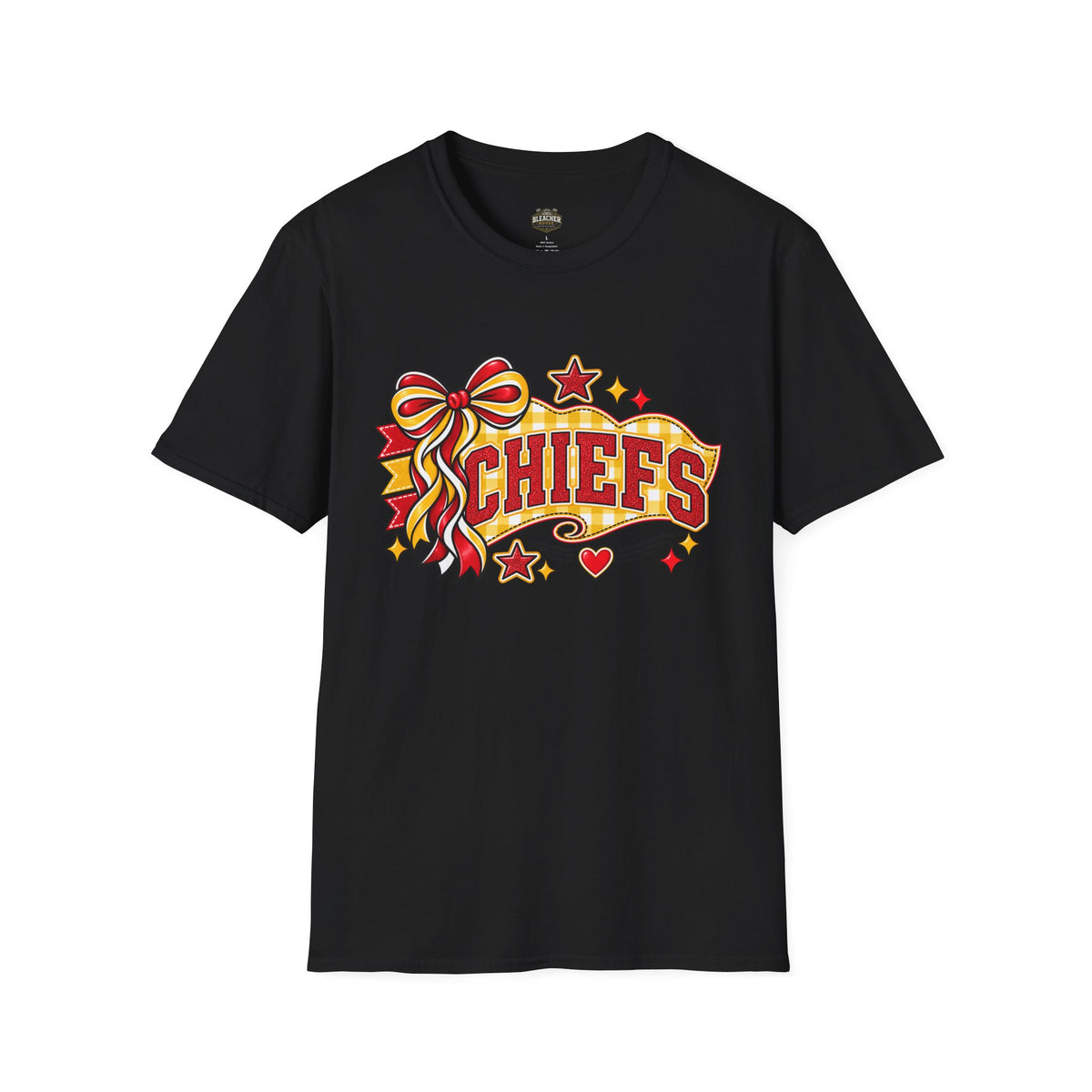 Chiefs Ribbon & Banner T-Shirt — Team Spirit Tee