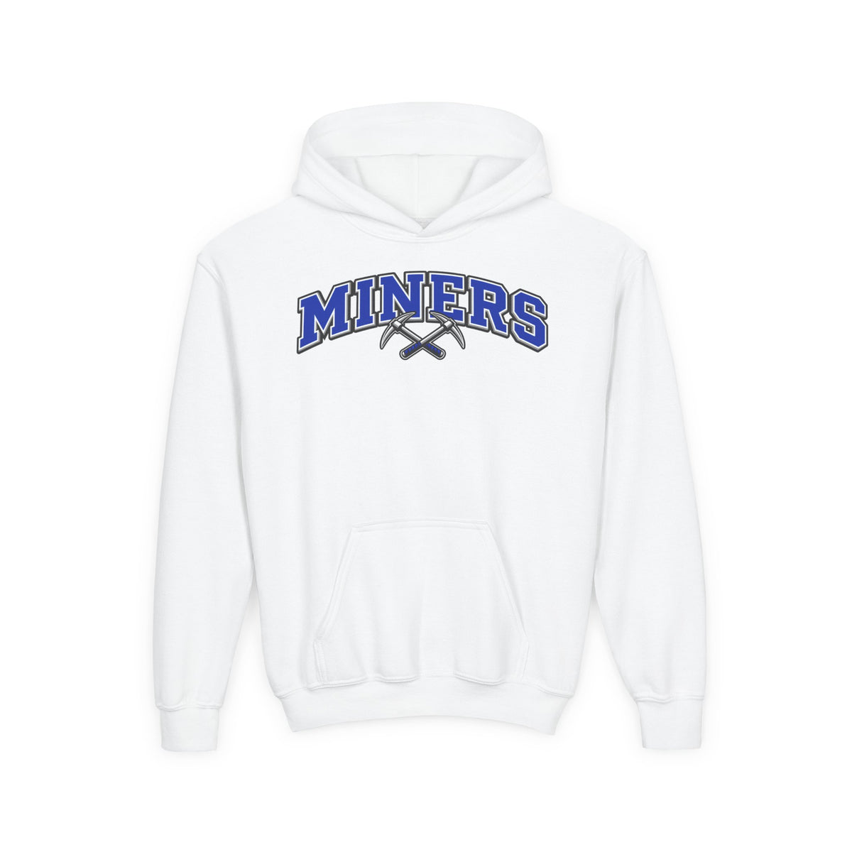 YOUTH Miners Block Letter and Logo Hoodie