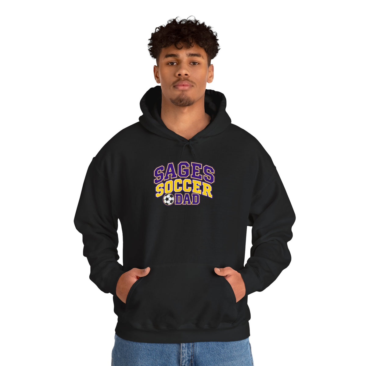 Sages Soccer Dad Unisex Heavy Blend™ Hooded Sweatshirt