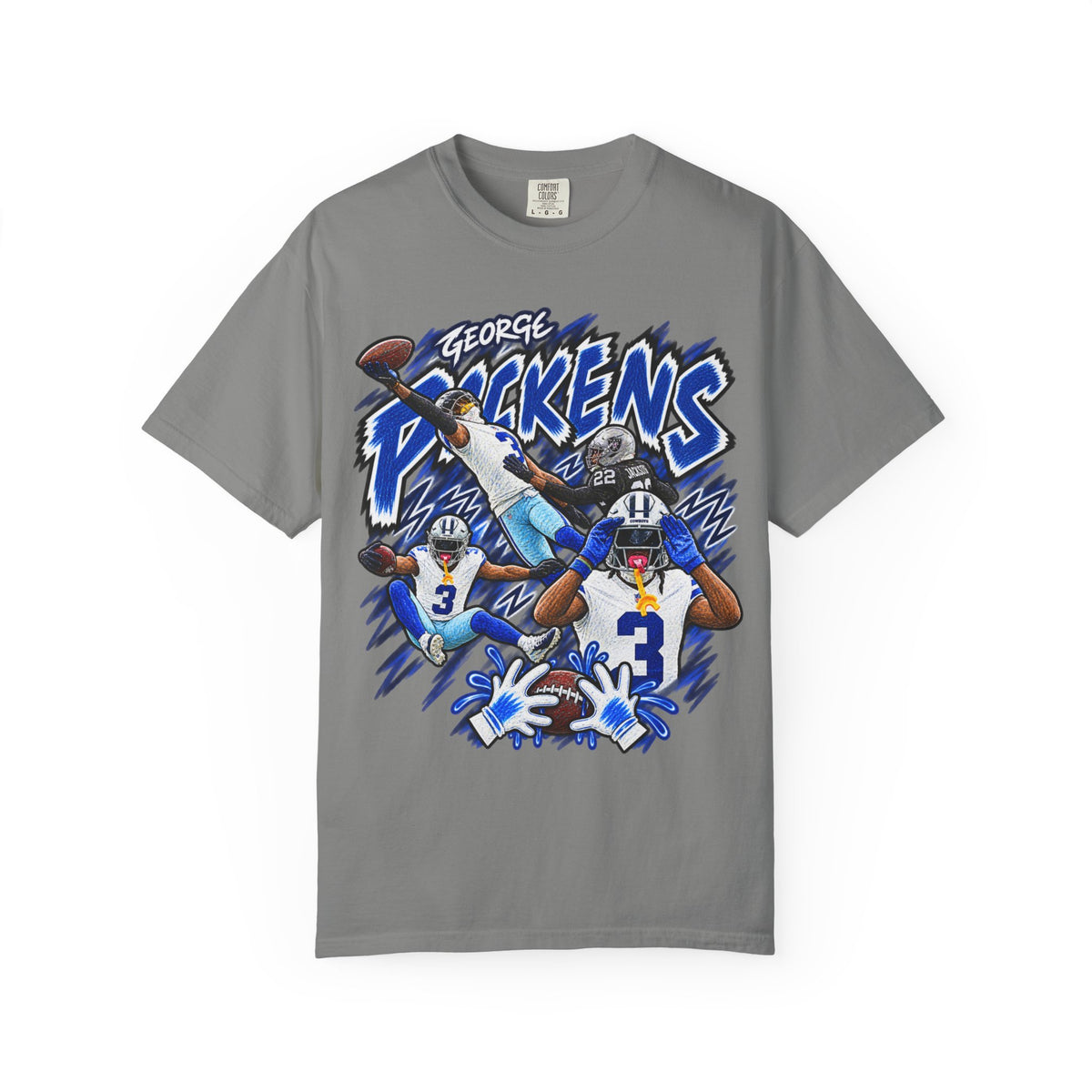 George Pickens Graphic T-Shirt - Sunday Standouts Sketch Series