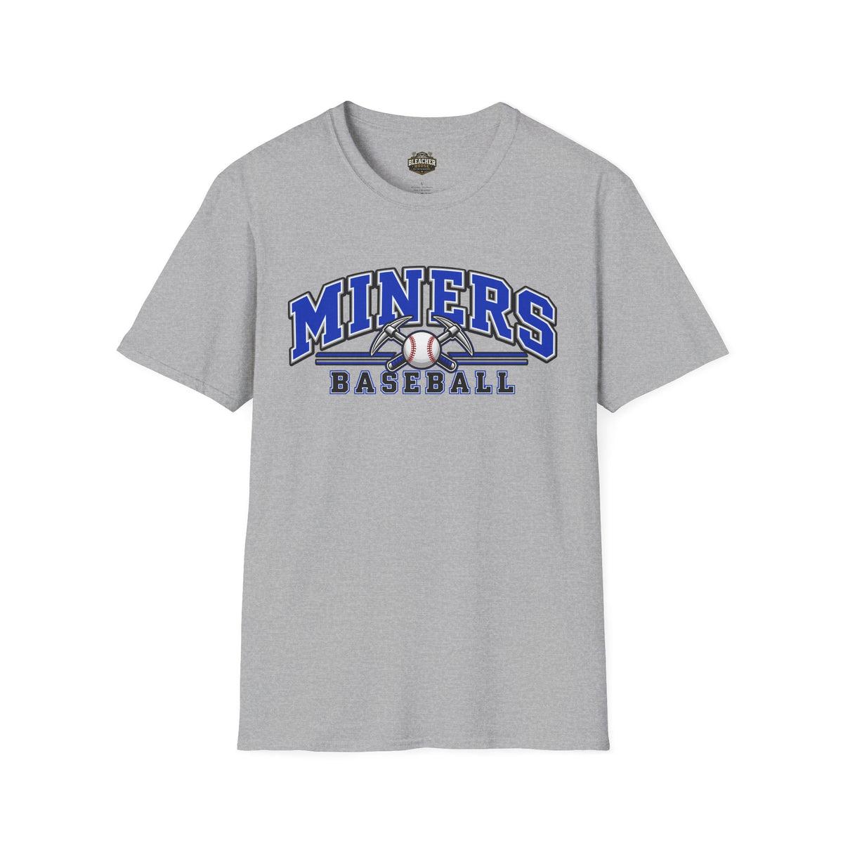 Miners Baseball T-Shirt – Team Logo Unisex Softstyle T shirt