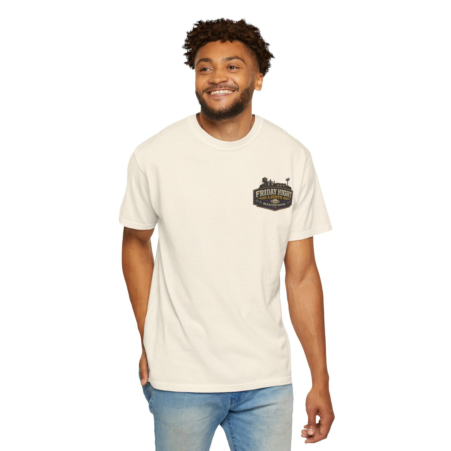 Friday Night Lights T shirt - MONTICELLO Edition - Collector's Edition (Front Patch + Back Design)