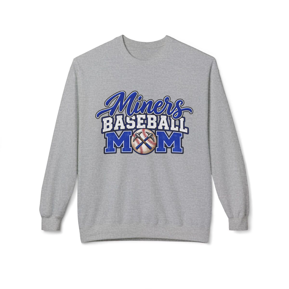 Miners Baseball Mom Sweatshirt – Team Spirit Crewneck for Baseball Moms