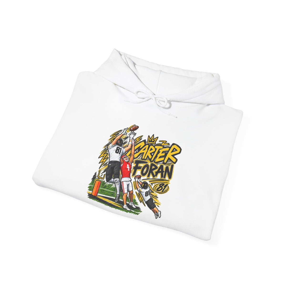 Saturday Standouts Sketch Series - CARTER FORAN Graphic Hoodie