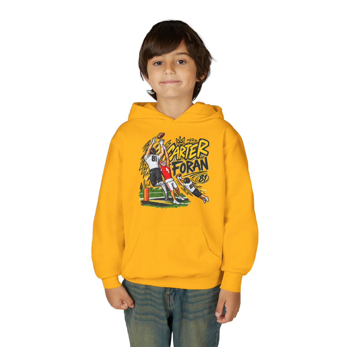 YOUTH Saturday Standouts Sketch Series - CARTER FORAN Graphic Hoodie