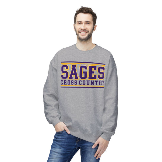 Cross Country Unisex Midweight Softstyle Fleece Crewneck Sweatshirt