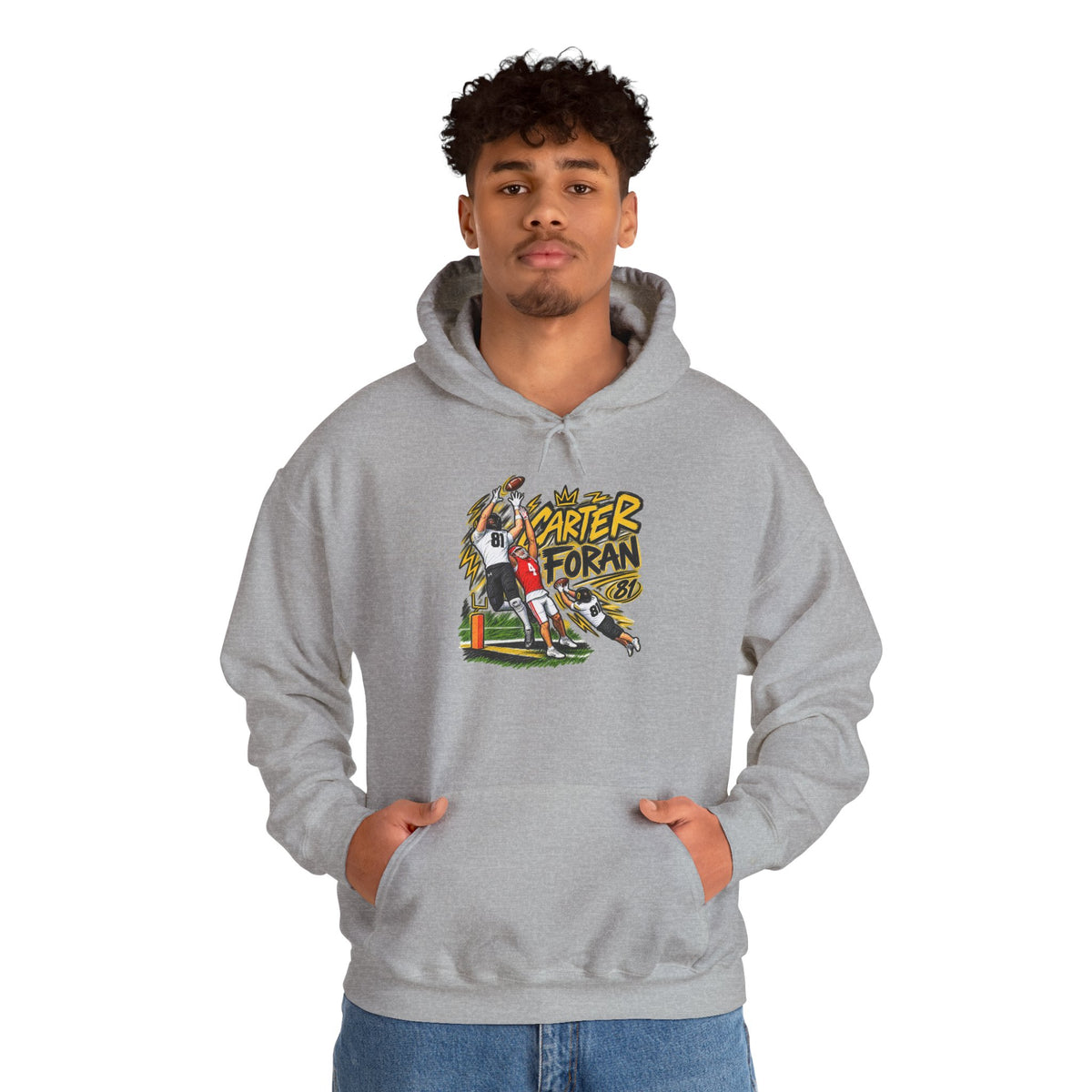 Saturday Standouts Sketch Series - CARTER FORAN Graphic Hoodie