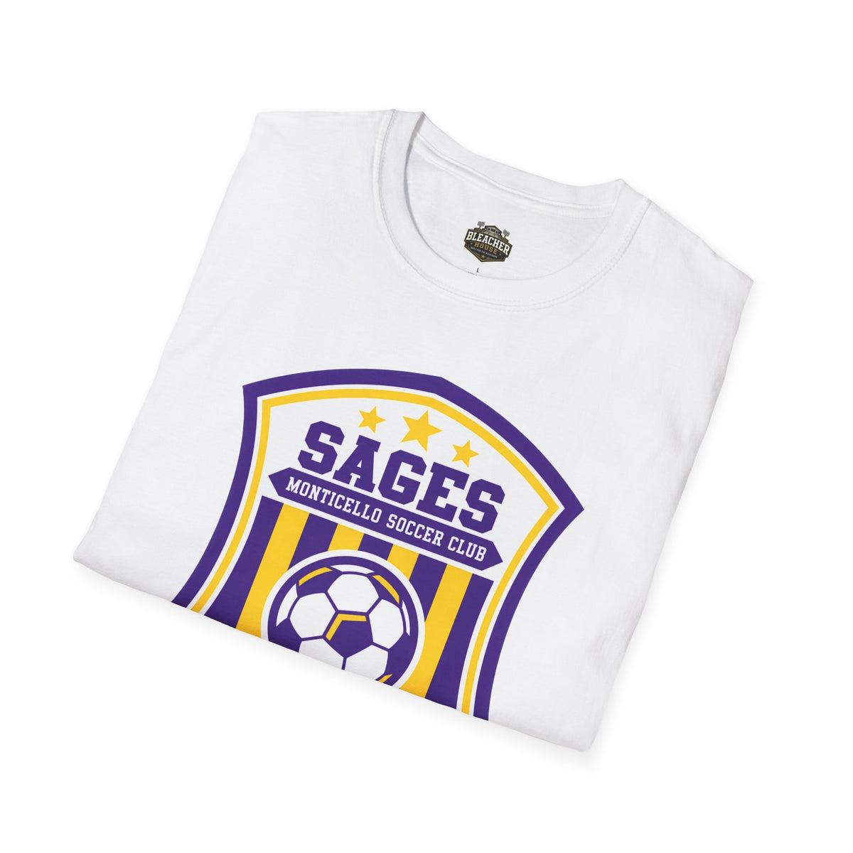 Monticello Soccer Club Crest Logo T shirt