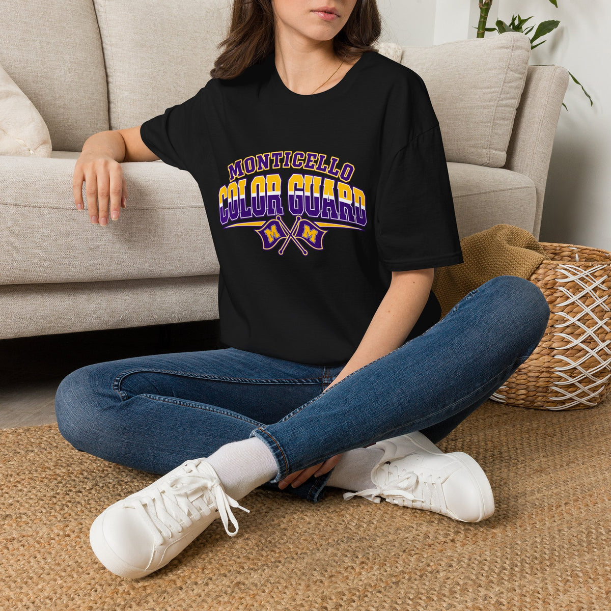 Monticello Color Guard T-Shirt — School Spirit Tee