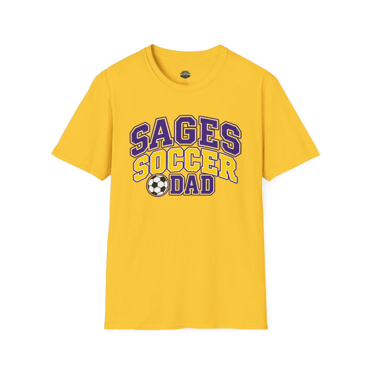 Sages Soccer Dad T‑Shirt — School Team Supportive Fan Tee