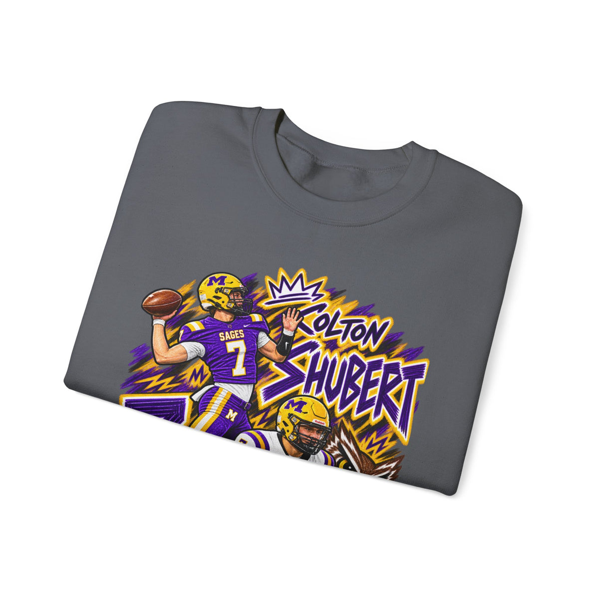 Colton Shubert Graphic Sketch Crewneck Sweatshirt