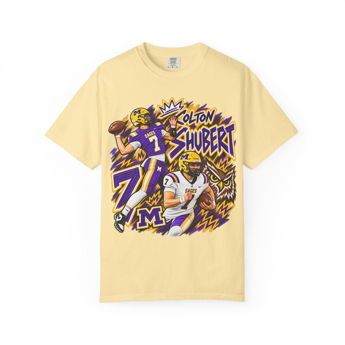 Colton Shubert Graphic Sketch T Shirt