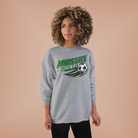 Midstate Crewneck Sweatshirt — Midstate Soccer Club Graphic