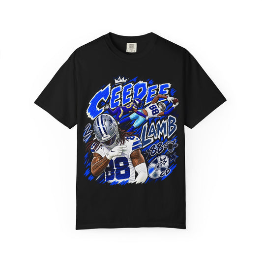 CeeDee Lamb Graphic T-Shirt - Sunday Standouts Sketch Series
