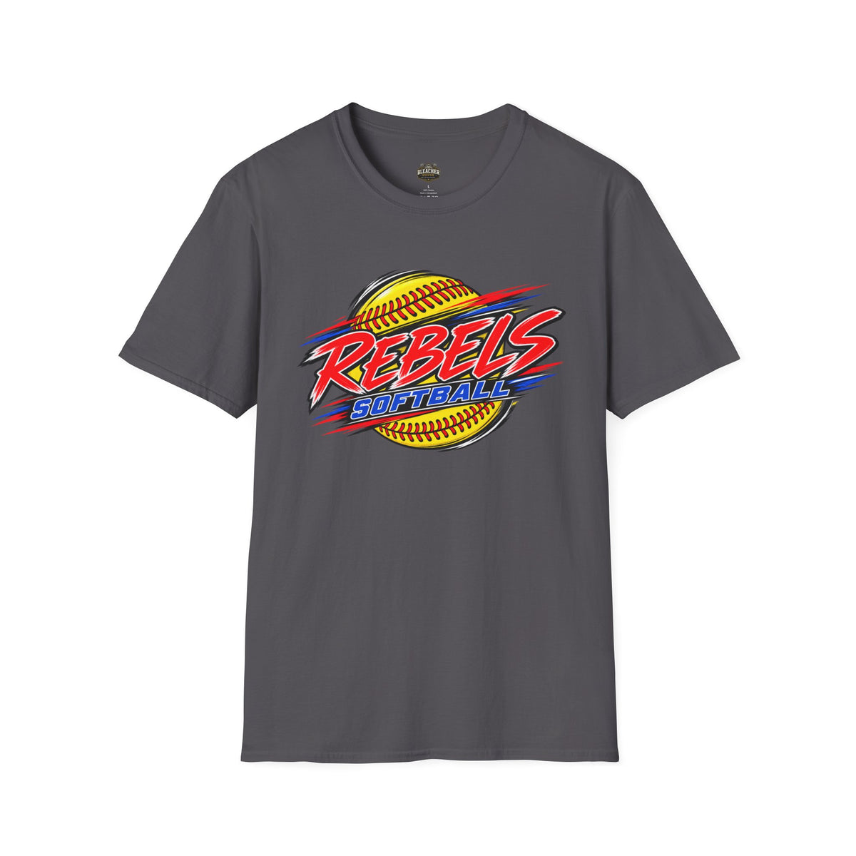 Rebels Softball T-Shirt — Bold Team Graphic Tee