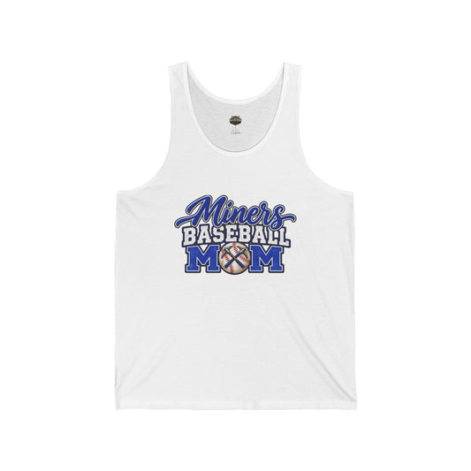 Miners Baseball Mom Tank Top – Supportive Sports Fan Jersey Tank