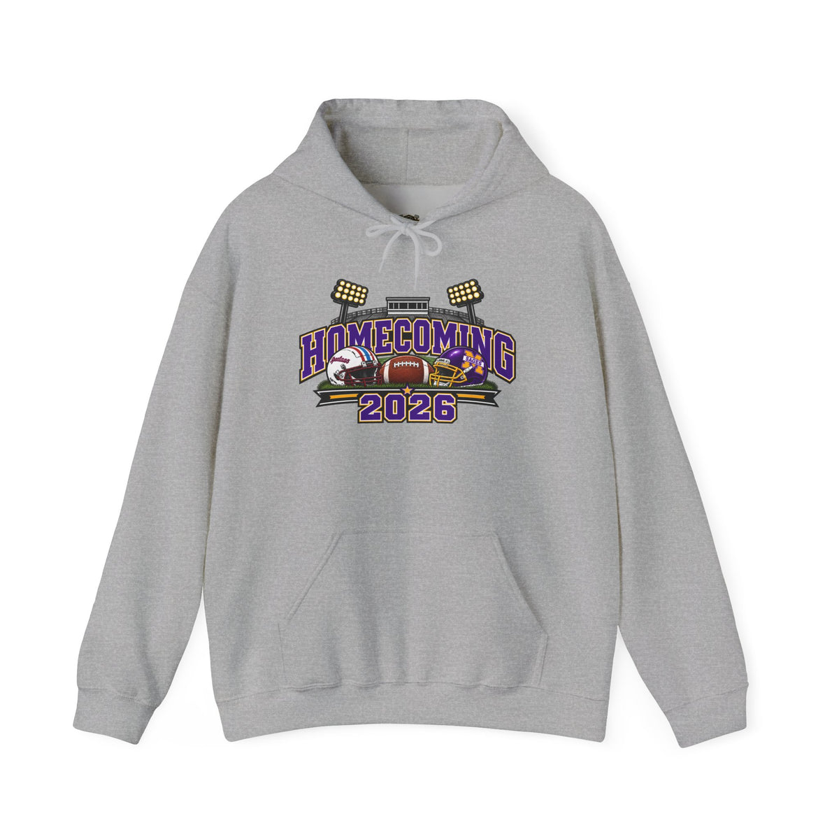 Homecoming 2026 Hoodie — School Spirit Football Crew Sweatshirt