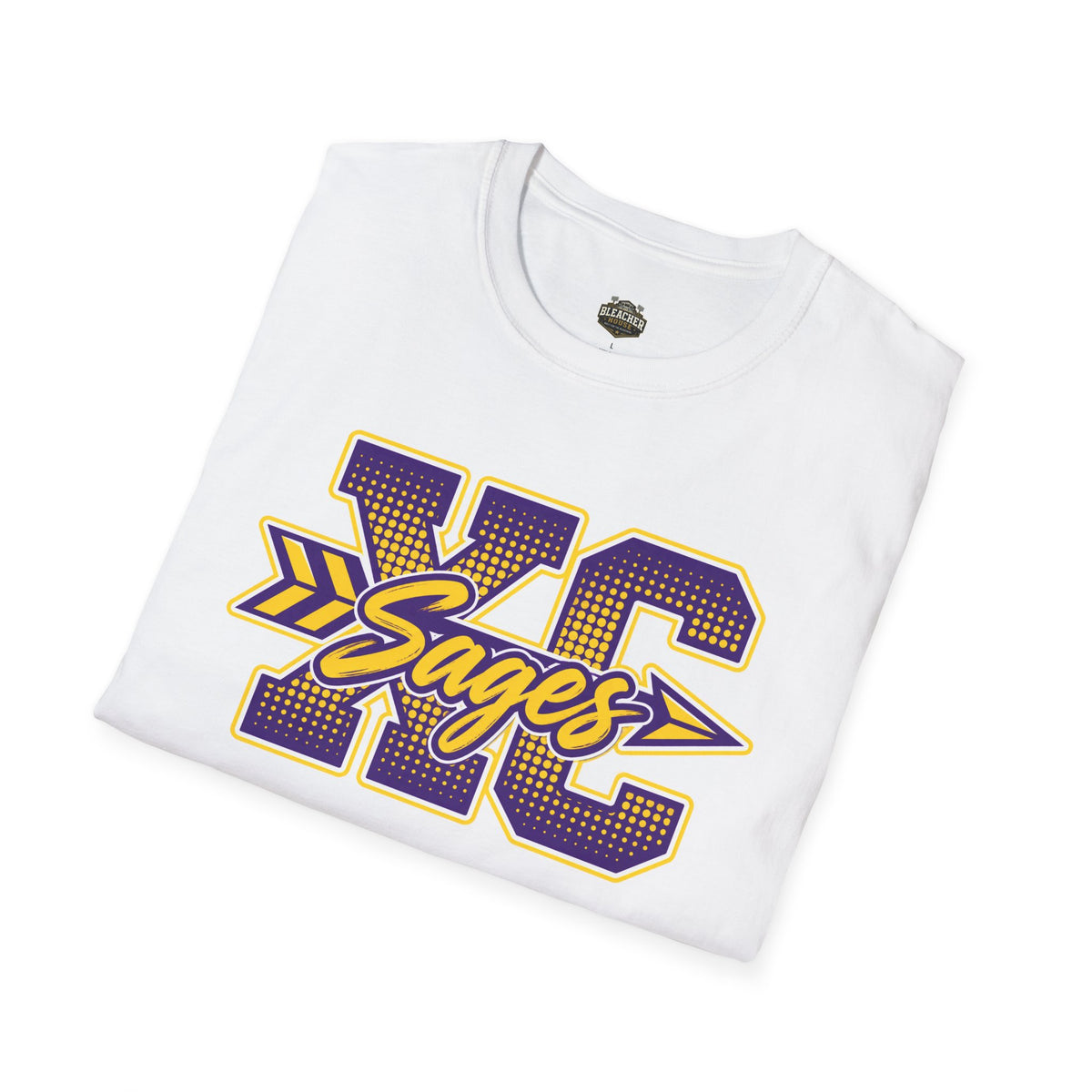 XC Sages Graphic T-Shirt — Cross Country Team Spirit Tee