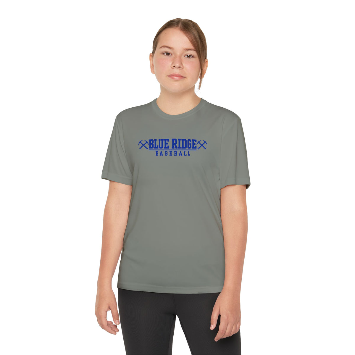YOUTH Blue Ridge Baseball Sports Performance Polyester T shirt