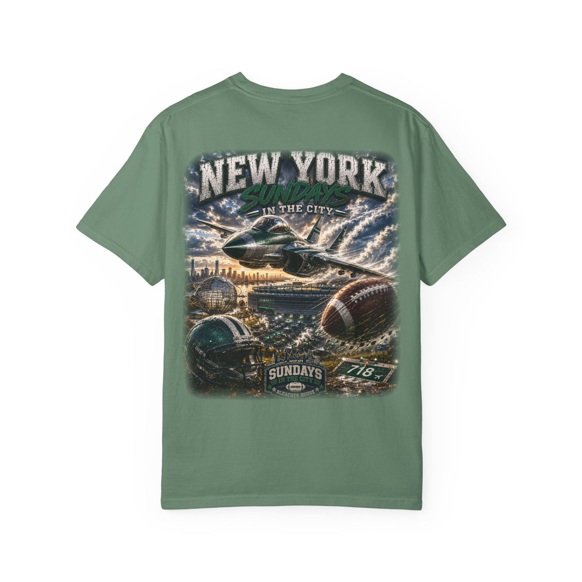 Sundays In The City - NEW YORK JETS Edition - Collector's Edition (Front Patch + Back Design)