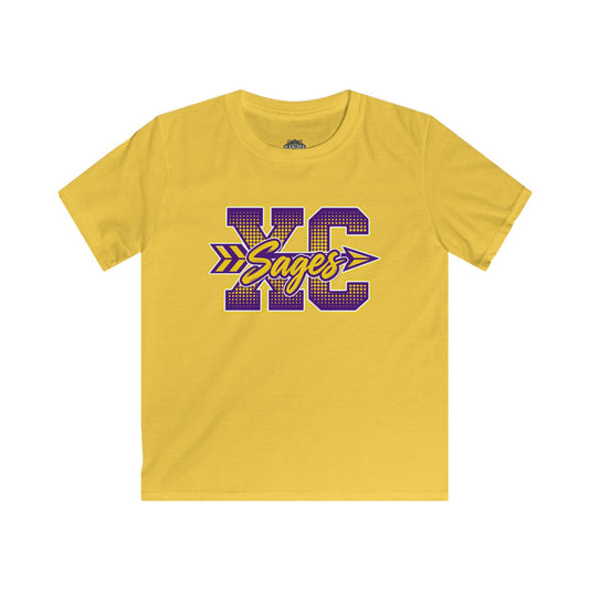 YOUTH Tee - KC Sages Arrow Logo (Youth Sports Fan Shirt)
