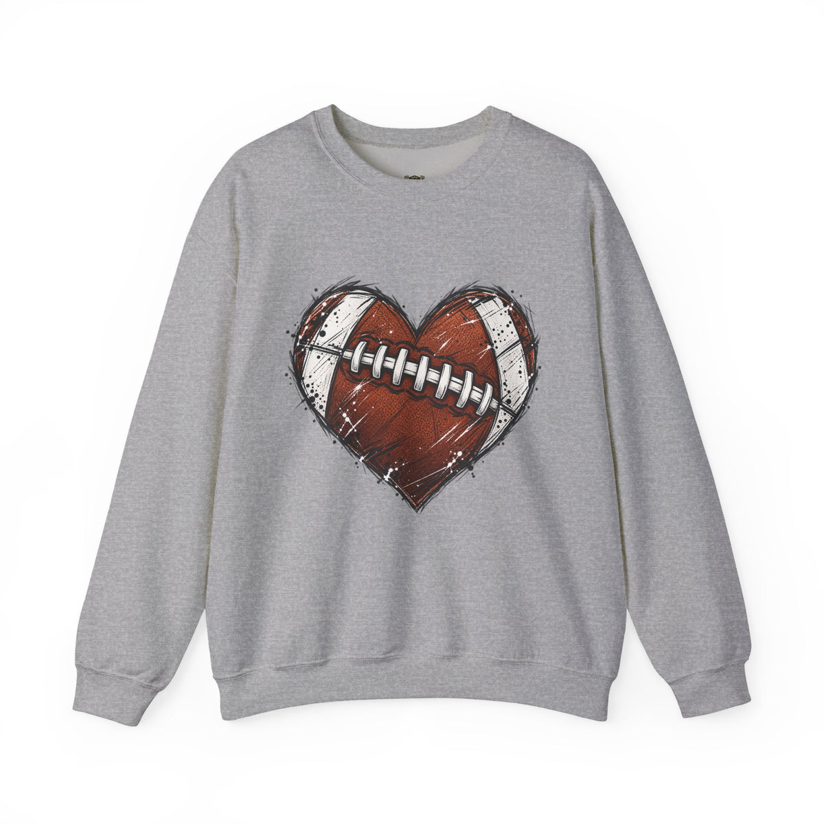 Unisex Heavy Blend™ Football Crewneck Sweatshirt