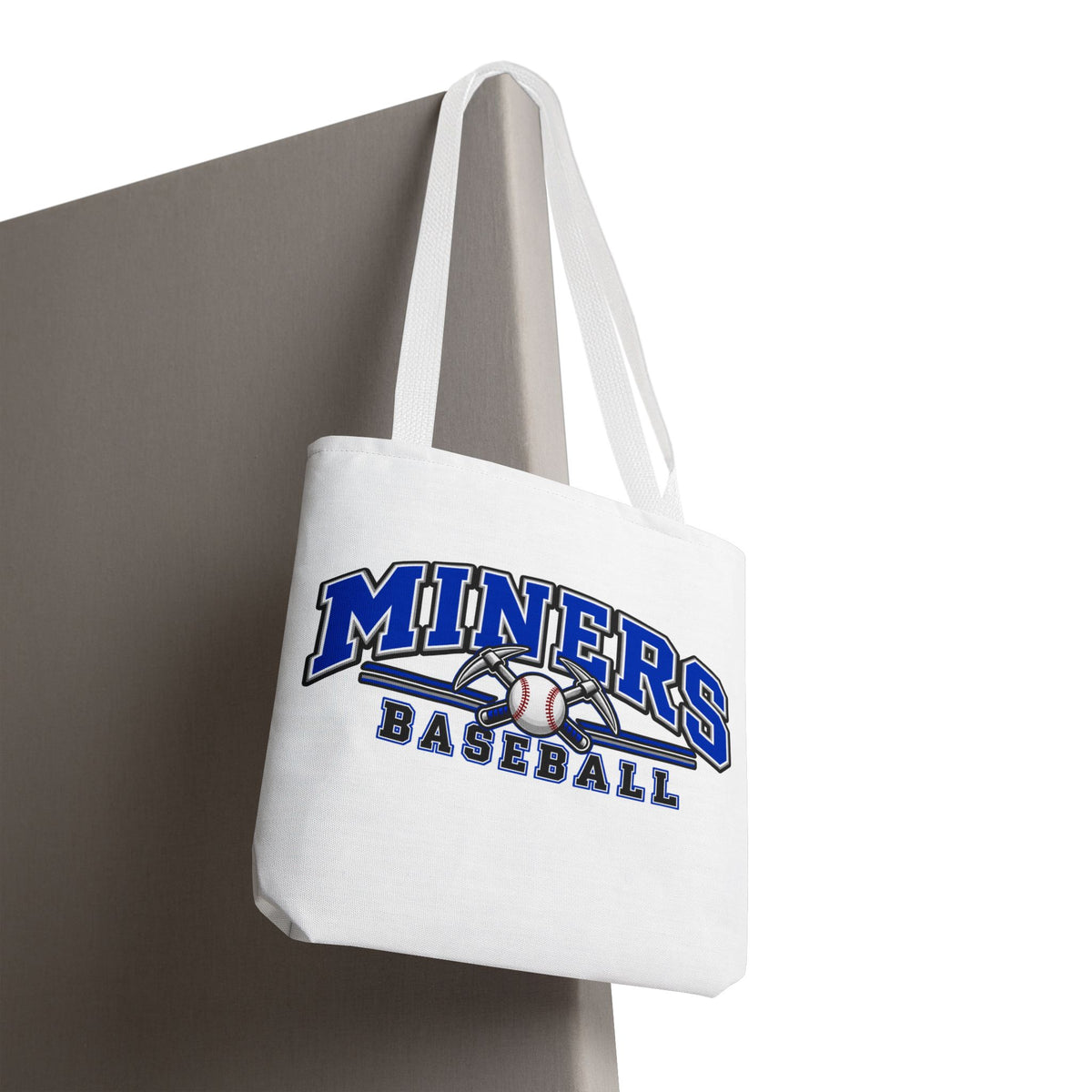 Miners Baseball Tote Bag — Team Logo Sports Carryall