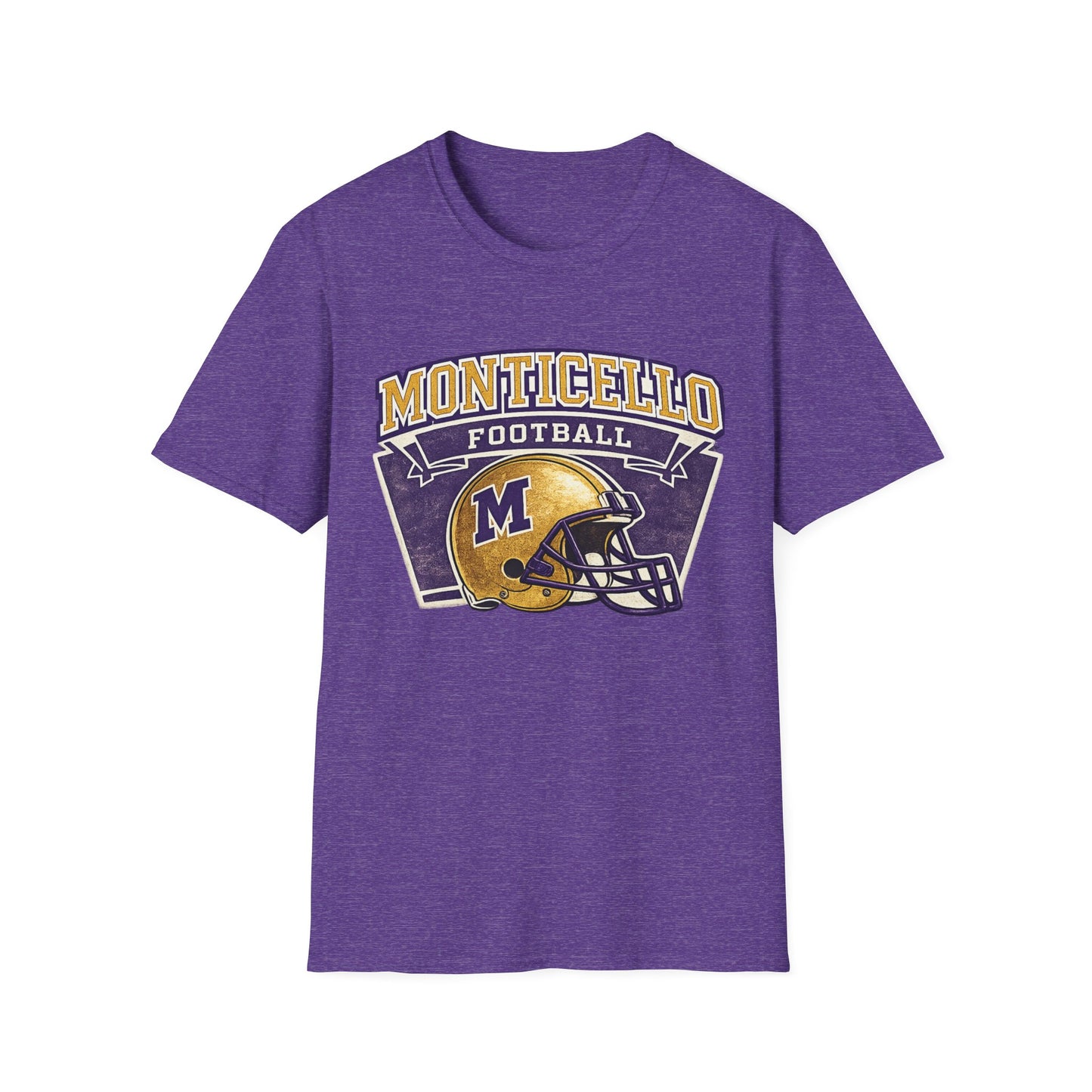 Monticello Football T-Shirt — Vintage Helmet Tee