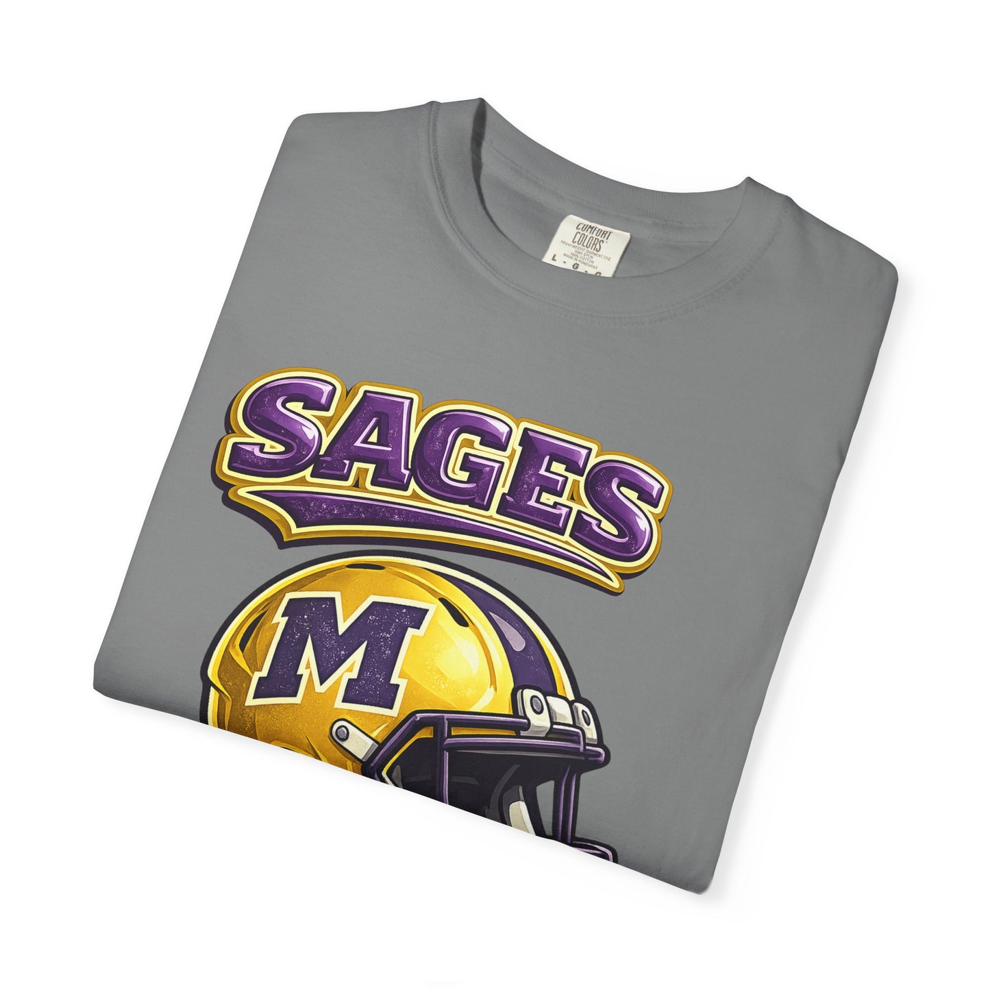 Sages Football Shiny Helmet T-Shirt