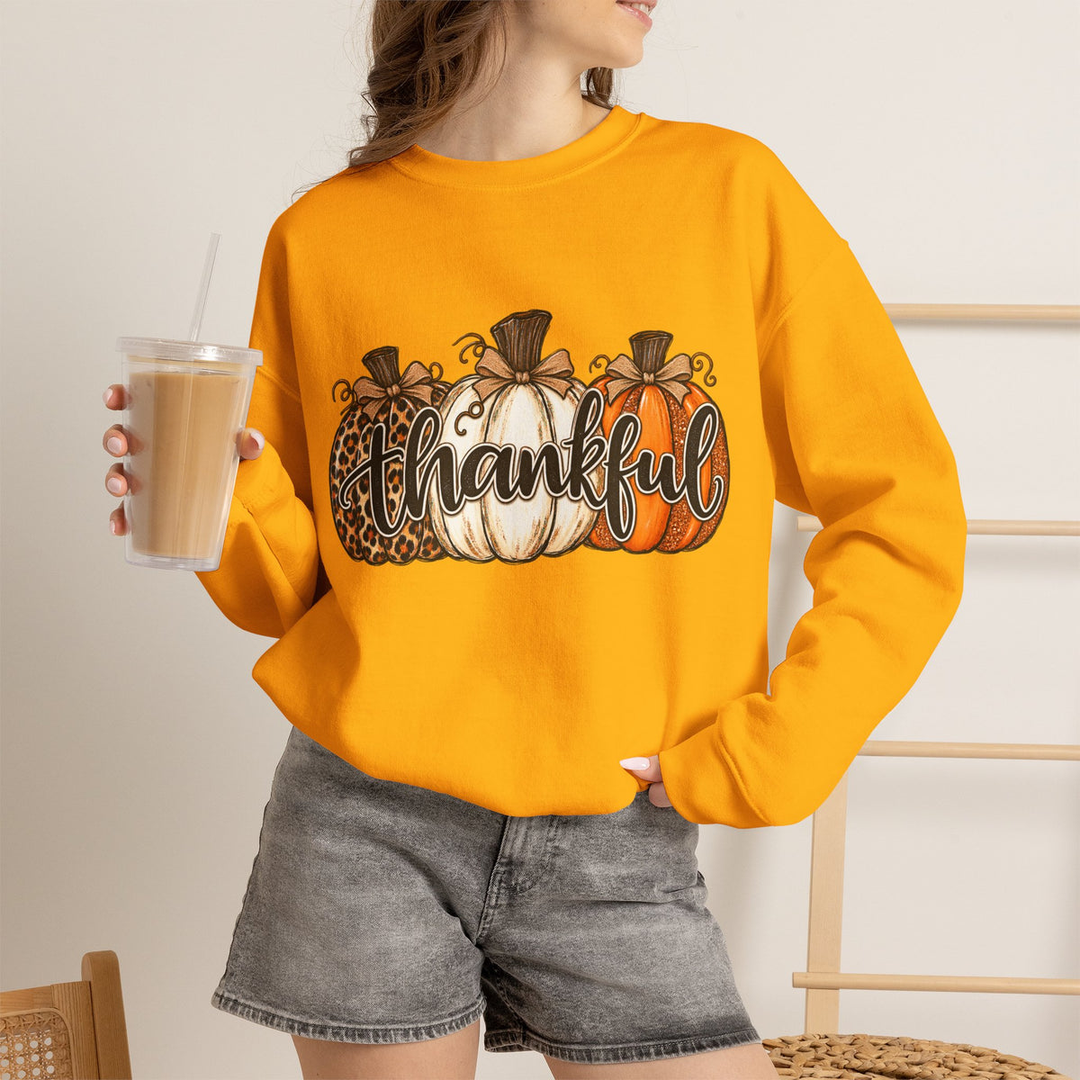 Thankful Unisex Heavy Blend™ Crewneck Sweatshirt